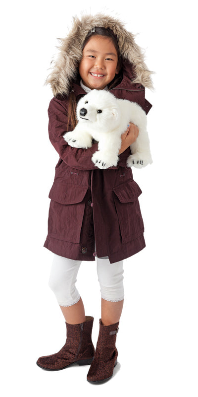 FOLKMANIS PUPPETS - Polar Bear Cub Hand Puppet